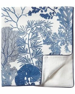 Discount 🌟 Garnier Thiebaut Coquillages Bleu 300TC Cotton Sateen Pillow Sham Home Pillowcases & Shams 🧨