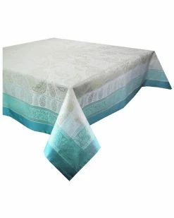New 🎁 Garnier Thiebaut Pondichery Lagon Tablecloth Home Linens 😀