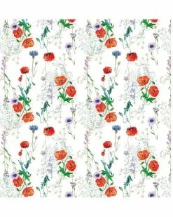 Promo 😉 Garnier Thiebaut Mille Coquelicots Floraison Tablecloth Home Linens 👏