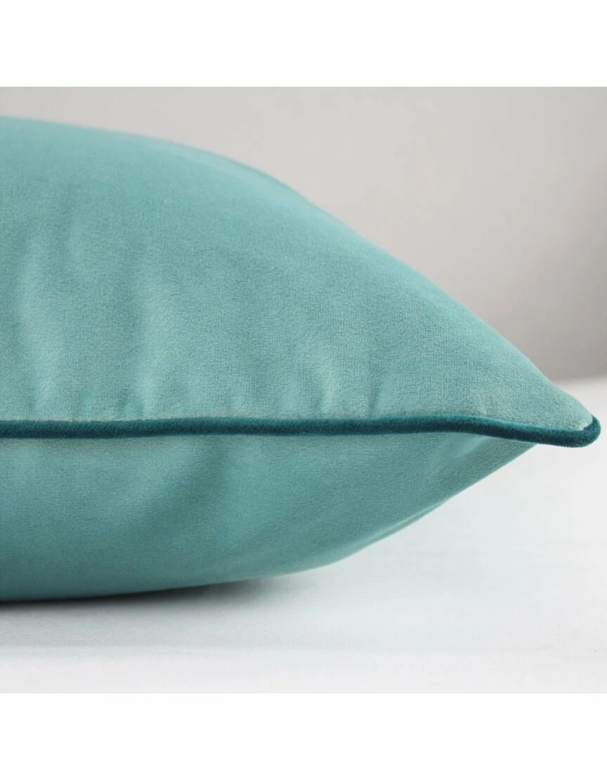 Budget ๐ Garnier Thiebaut Velours Bleu-Canard Cushion Cover Home Linens ๐ - Image 2