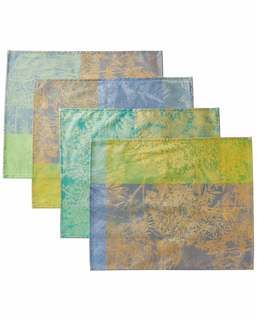 Coupon โค๏ธ Garnier Thiebaut Mille Esprit Jardin Ete ๐งฅ Coated Placemats (Set Of 4 Home Linens ๐