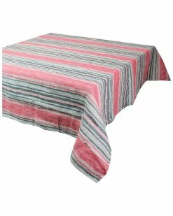 Best Pirce 👍 Garnier Thiebaut Sombrilla Corail Tablecloth Home Linens 🌟