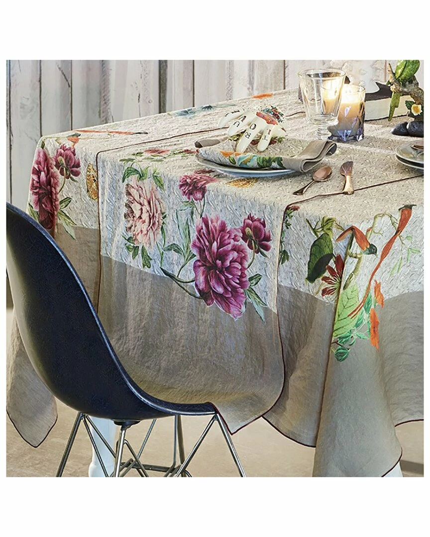 Discount ???? Garnier Thiebaut Gaia Floralies Table Runner Home Linens ???? 4 Discount ???? Garnier Thiebaut Gaia Floralies Table Runner Home Linens ???? - Image 2