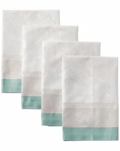 Hot Sale ✨ Garnier Thiebaut Jardin De La Reine Celadon Napkins (Set Of 4) Home Linens 👍