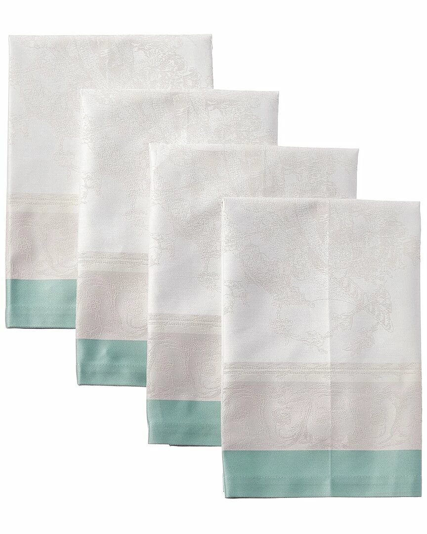 Hot Sale ✨ Garnier Thiebaut Jardin De La Reine Celadon Napkins (Set Of 4) Home Linens ???? 3 Hot Sale ✨ Garnier Thiebaut Jardin De La Reine Celadon Napkins (Set Of 4) Home Linens ????