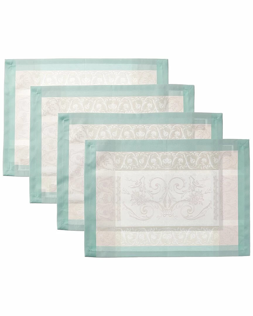Cheapest ๐ Garnier Thiebaut Jardin De La Reine Celadon Placemats (Set Of 4) Home Linens โ๏ธ