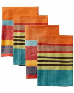 New 🎉 Garnier Thiebaut Mille Arizona Pampa Napkins (Set Of 4) Home Linens 🔥