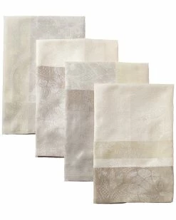 Best reviews of ❤️ Garnier Thiebaut Mille Dentelles Naturel Napkins (Set Of 4) Home Linens 😉