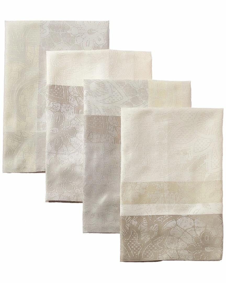 Best reviews of ❤️ Garnier Thiebaut Mille Dentelles Naturel Napkins (Set Of 4) Home Linens 😉