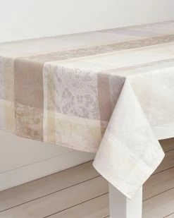 Wholesale 🎁 Garnier Thiebaut Mille Dentelles Naturel Tablecloth Home Linens ✨