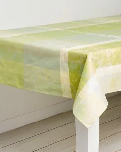 Outlet 💯 Garnier Thiebaut Mille Dentelles Prairie Tablecloth Home Linens 🧨