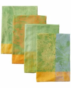 Brand new 🎁 Garnier Thiebaut Mille Esprit Jardin Ete Napkins (Set Of 4) Home Linens 🌟