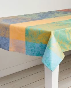 Brand new 🎉 Garnier Thiebaut Mille Esprit Jardin Ete Tablecloth Home Linens 🥰