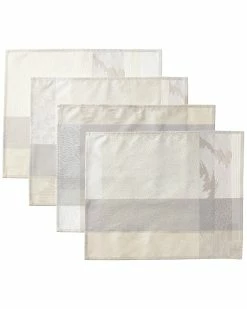 New 🥰 Garnier Thiebaut Mille Matieres Vapeur Placemats (Set Of 4) Home Linens 💯