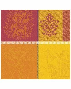 Top 10 🌟 Garnier Thiebaut Mille Holi Epices Set Of 4 Napkins Home Linens 🔥