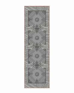 Coupon 👏 Garnier Thiebaut Jodhpur Uni Noir 22in X 71in Tablerunner Home Linens ✔️