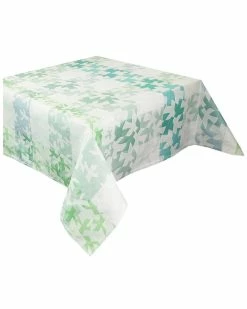 Coupon 🤩 Garnier Thiebaut Mille Hirondelles Menthol 61in X 89in Tablecloth Home Linens 🔥