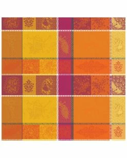 Best Pirce 🎁 Garnier Thiebaut Mille Holi Epices 61in X 61in Tablecloth Home Linens 😍