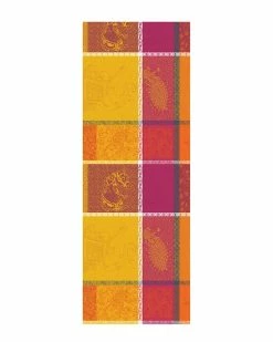 Coupon ✔️ Garnier Thiebaut Mille Holi Epices 61in X 22in Tablerunner Home Linens 💯
