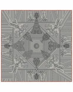 Deals 🥰 Garnier Thiebaut Jodhpur Uni Noir Tablecloth 71in X 118in Home Linens ✔️