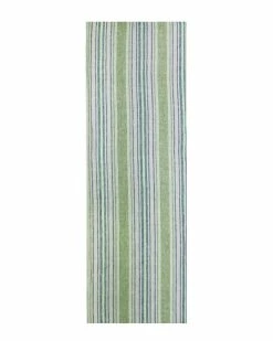 Best Sale 🎁 Garnier Thiebaut Sombrilla Olive 61in X 20in Tablerunner Home Linens 🎁