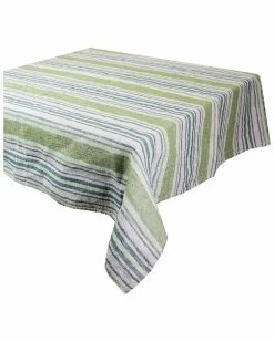 Promo ✨ Garnier Thiebaut Sombrilla Olive 61in X 61in Tablecloth Home Linens 💯