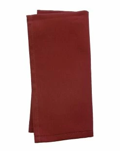 Discount 💯 Garnier Thiebaut Set Of 6 Confettis Aubergine Napkins Home Linens 😀